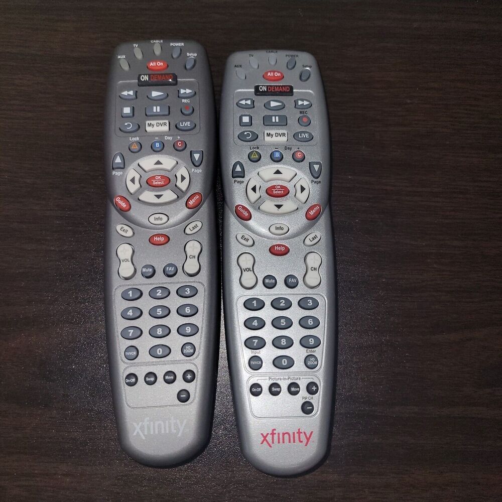 TV Remote Comcast Xfinity 3 Device Universal Remote Control RNG DCX Lot Of 2